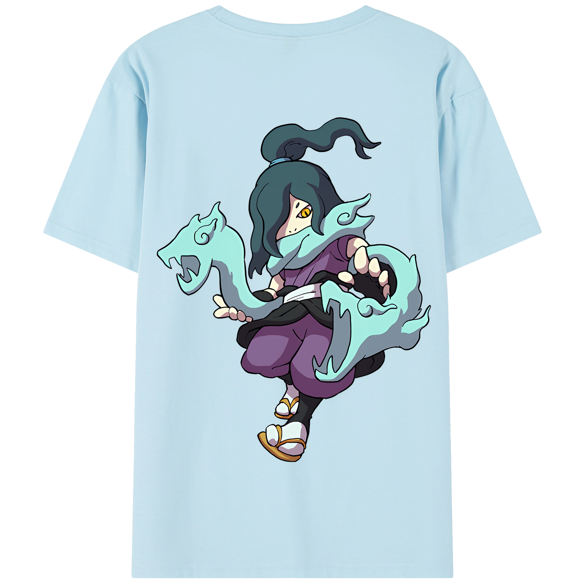 （画像用） 妖怪ウォッチ Yo-kai Watch 綿100％半袖Tシャツ（背面プリント）